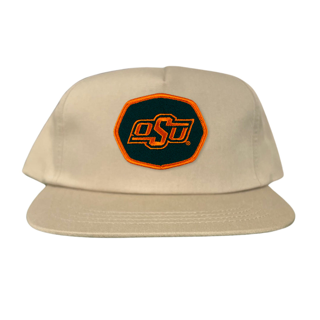 Oklahoma State OSU Hexagon Patch / Hats / 142 / OKSTATE006