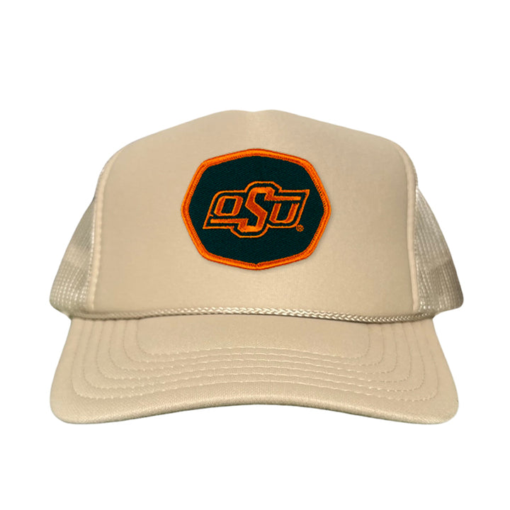 Oklahoma State OSU Hexagon Patch / Hats / 142 / OKSTATE006