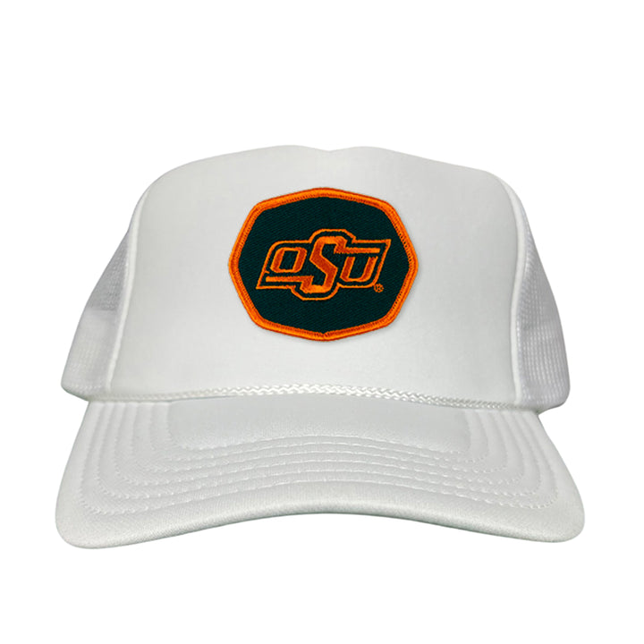 Oklahoma State OSU Hexagon Patch / Hats / 142 / OKSTATE006