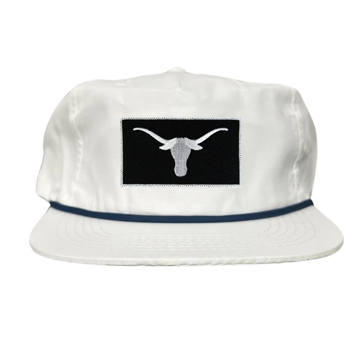 Texas Longhorns Black White Longhorn Rectangle Patch / Hats / 145 / UT9111 / MM