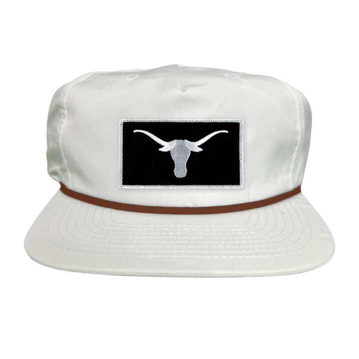 Texas Longhorns Black White Longhorn Rectangle Patch / Hats / 145 / UT9111 / MM