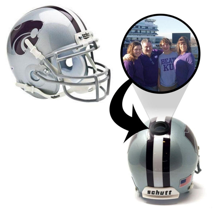 Kansas State Wildcats College Football Collectible Mini Helmet - Picture Inside