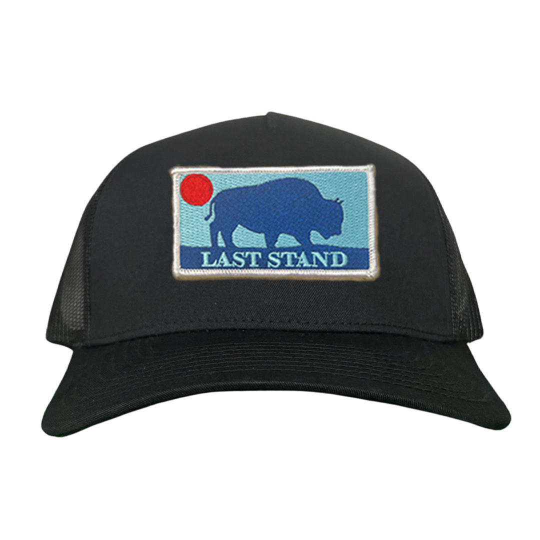 Last Stand Bison Sunset / Hats / 071 / MM