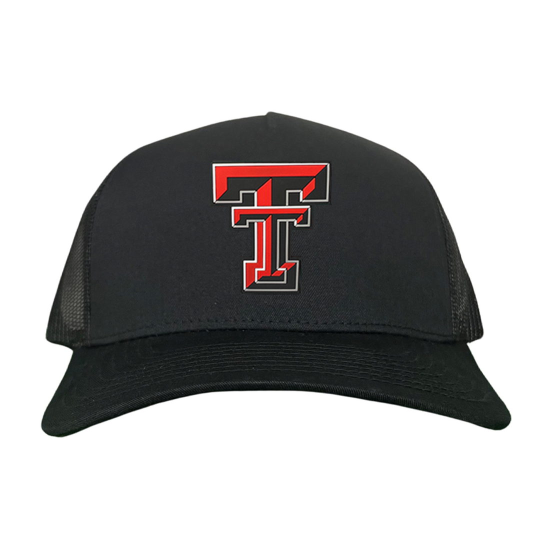 Texas Tech Logo Ruber Patch / Hats /  262 / TXTECH087 / MM