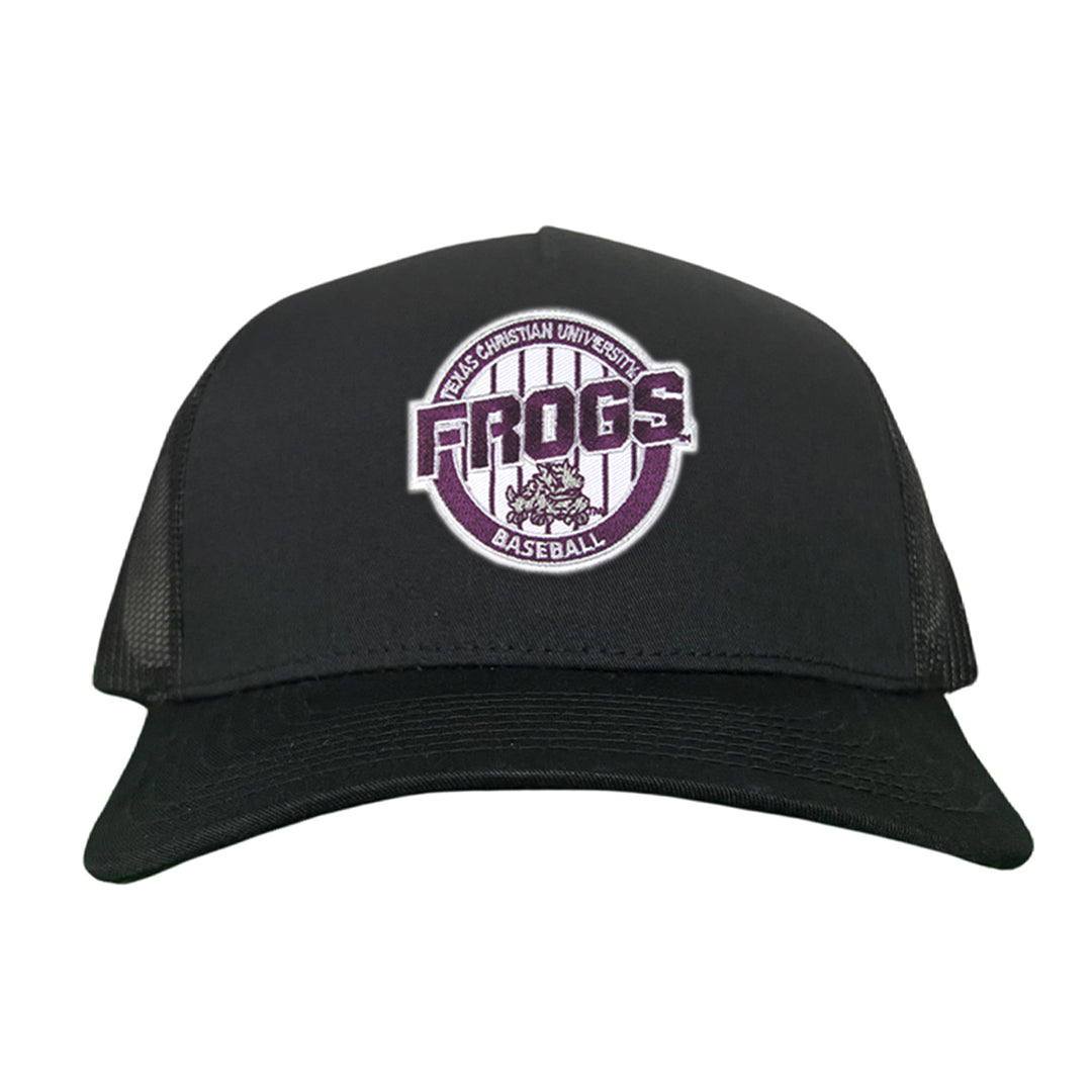TCU / Frogs Pinstripe Circle / Hats / 216 / TCU017 / MG