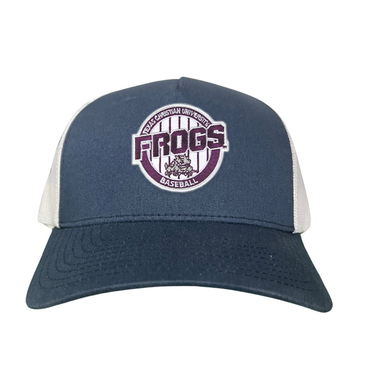TCU / Frogs Pinstripe Circle / Hats / 216 / TCU017 / MG