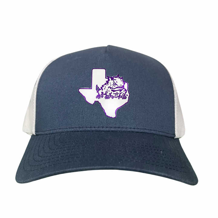 TCU State Horned Frog Rubber Patch / Hats / TCU098 /  266 / MM