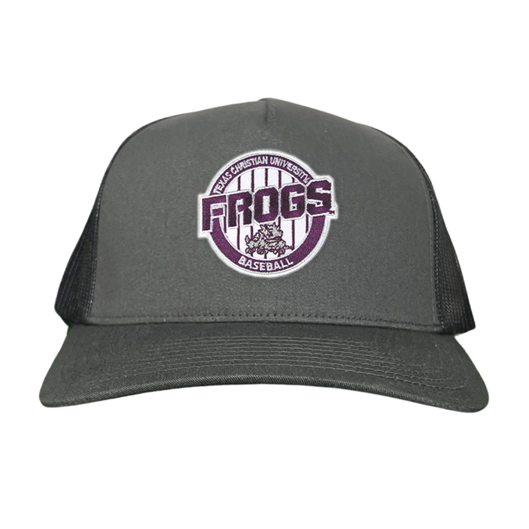 TCU / Frogs Pinstripe Circle / Hats / 216 / TCU017 / MG