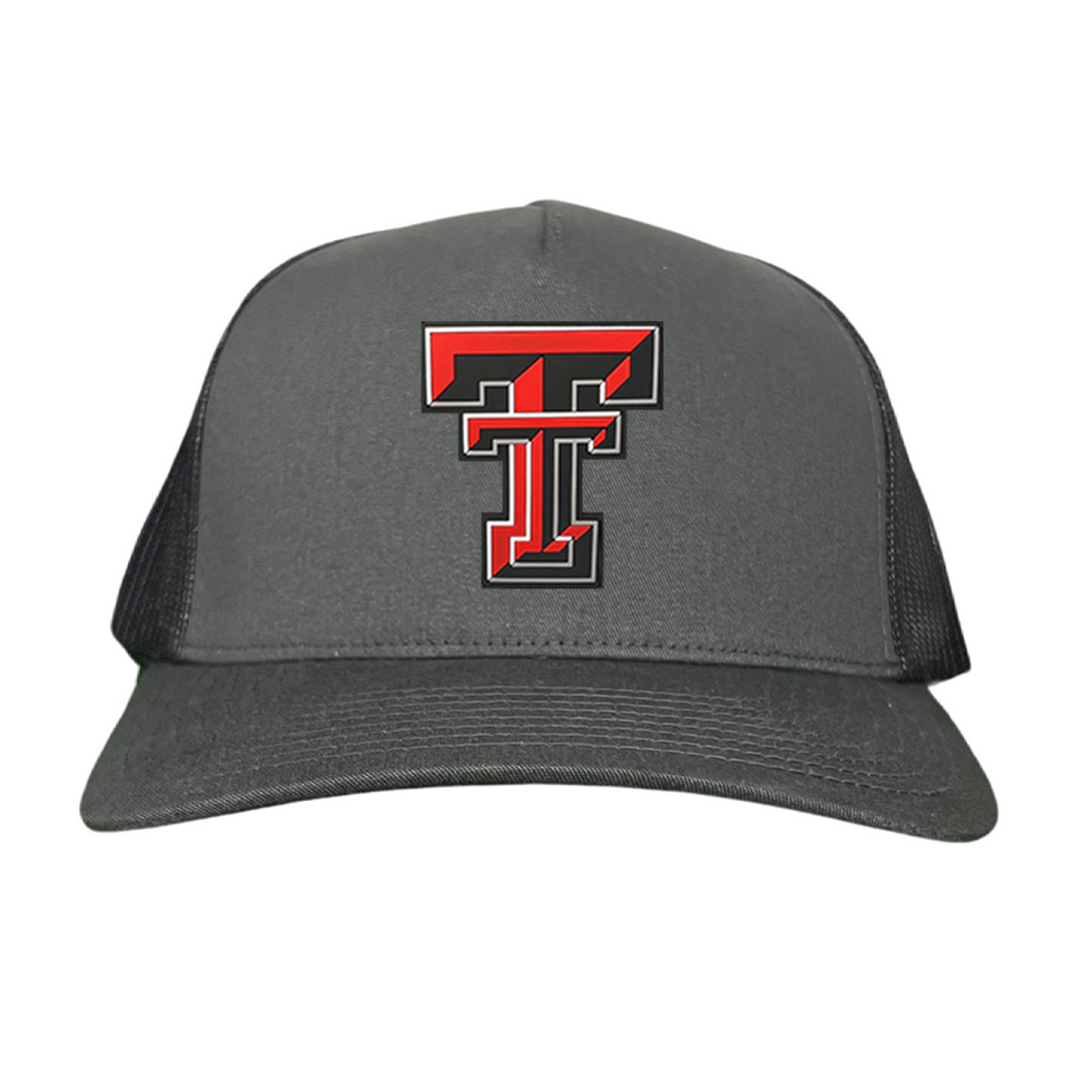 Texas Tech Logo Ruber Patch / Hats /  262 / TXTECH087 / MM