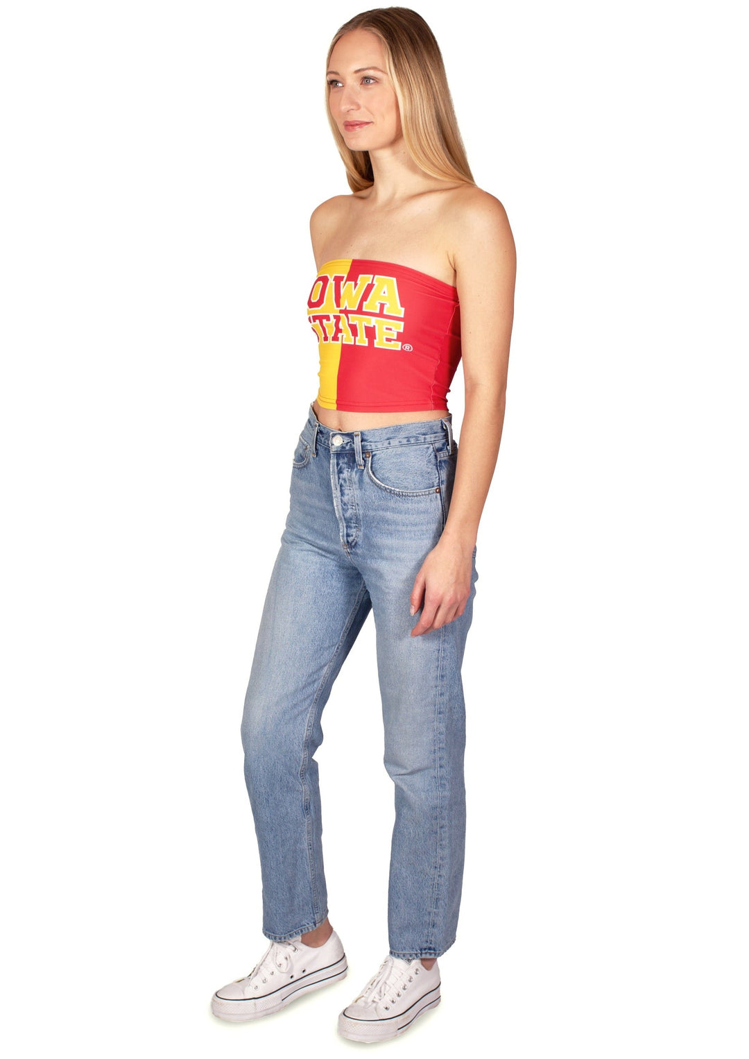 Iowa State Cyclones Two Tone Tube Top