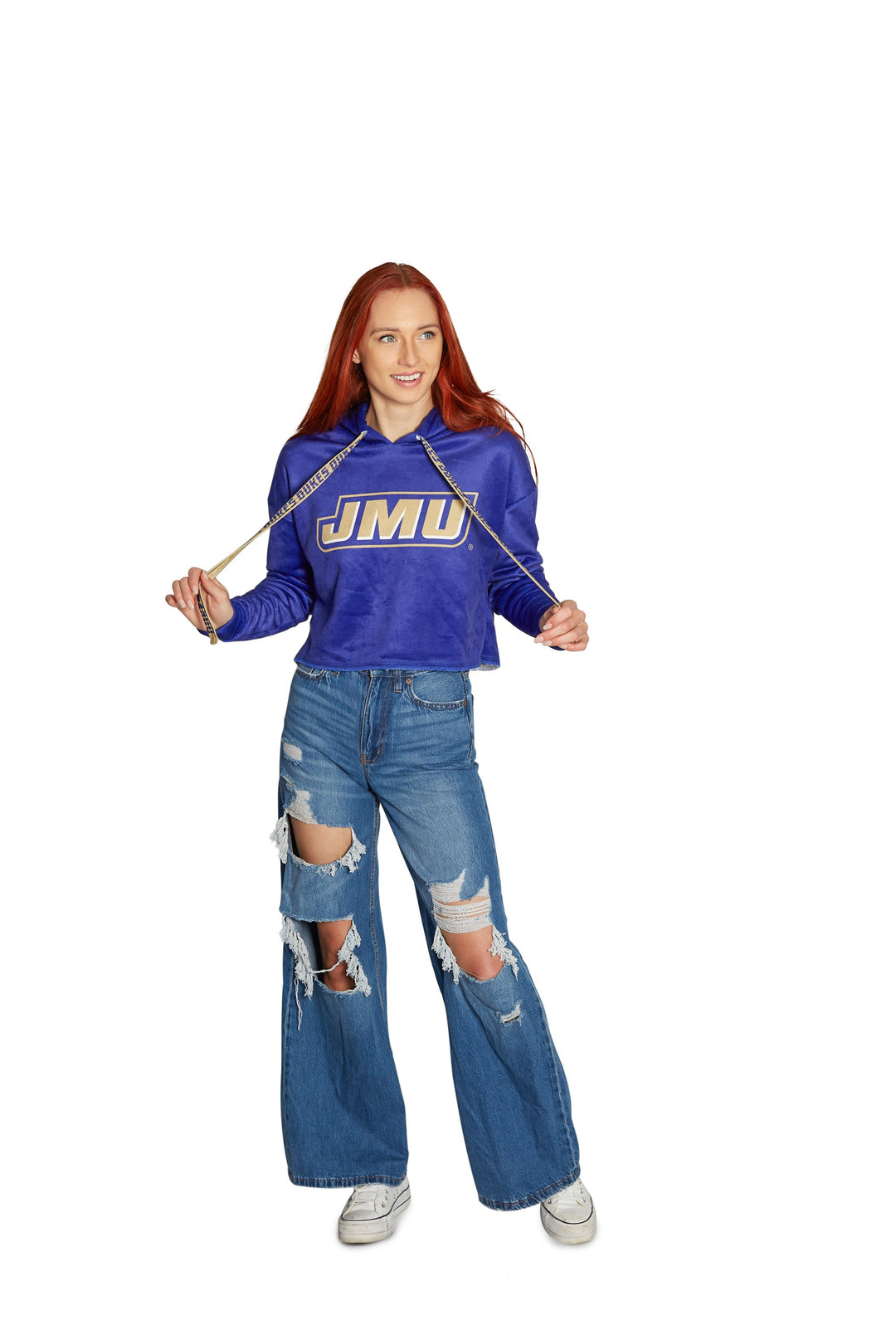 JMU Varsity Furry Hoodie