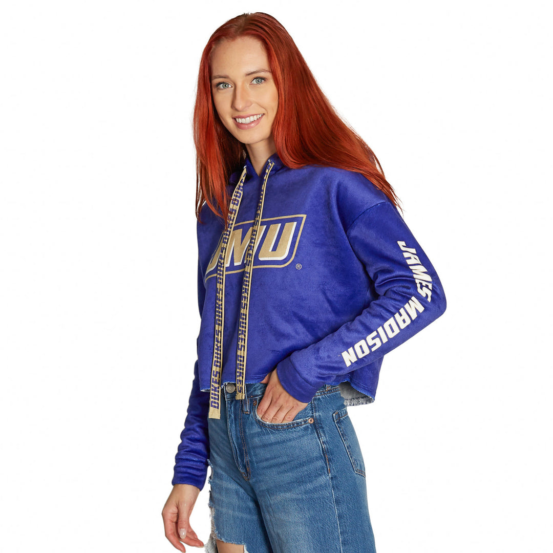 JMU Varsity Furry Hoodie