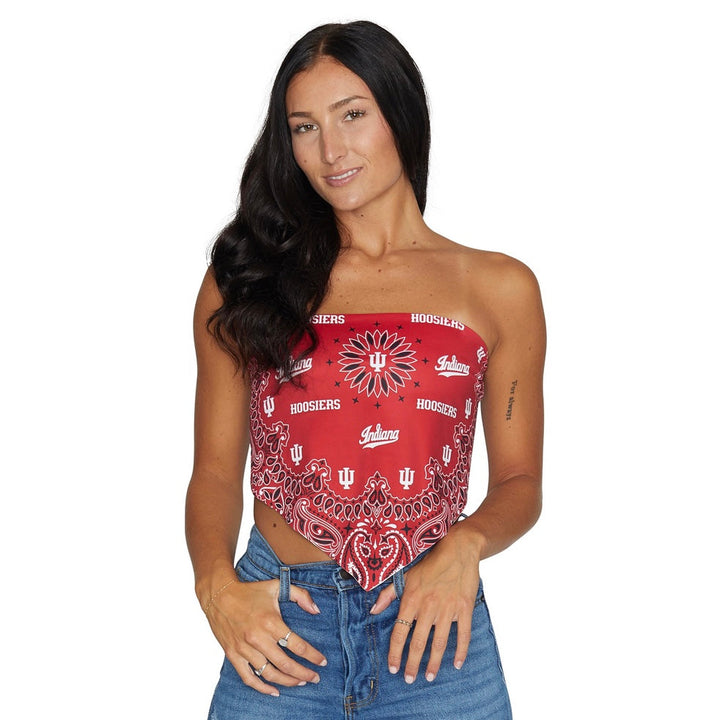 Indiana Hoosiers Bandana Top
