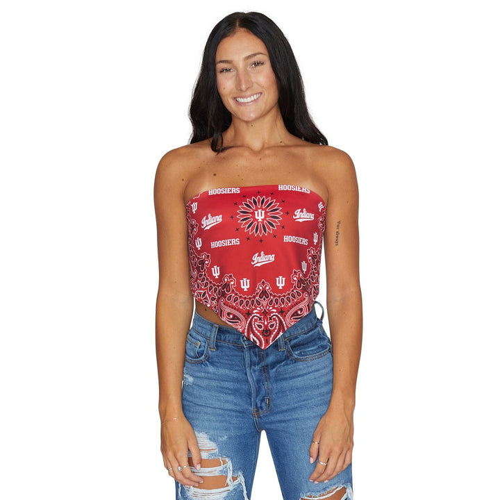 Indiana Hoosiers Bandana Top