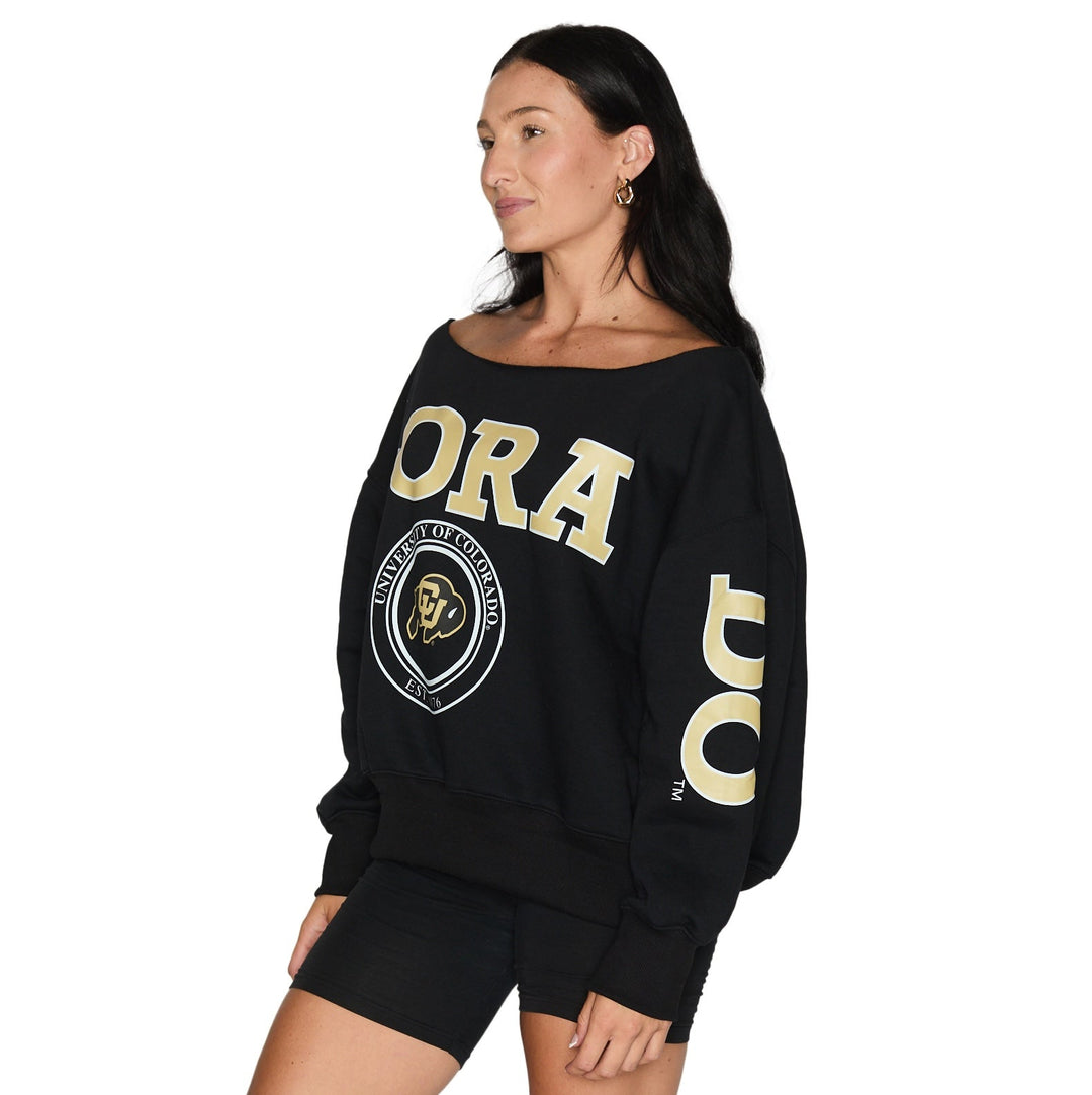 Colorado Boulder Off the Shoulder Sweatshirt