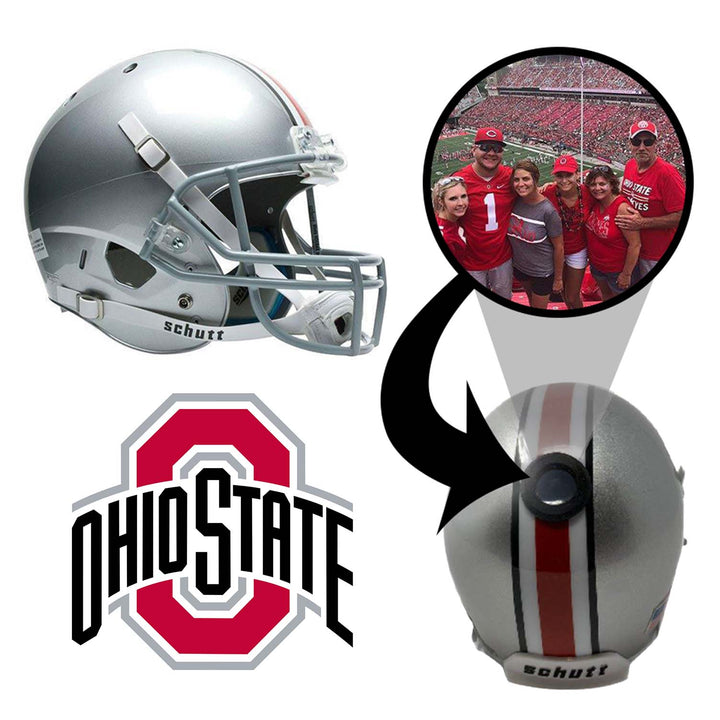Ohio State Buckeyes College Football Collectible Mini Helmet - Picture Inside