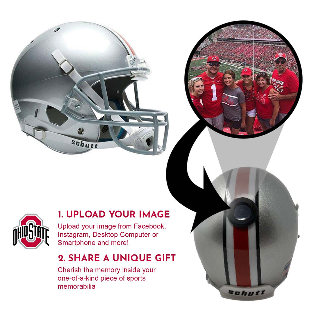 Ohio State Buckeyes College Football Collectible Mini Helmet - Picture Inside