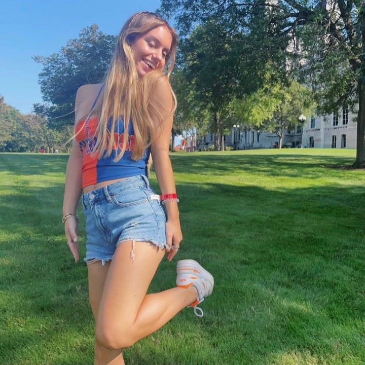 Syracuse Two Tone Tube Top