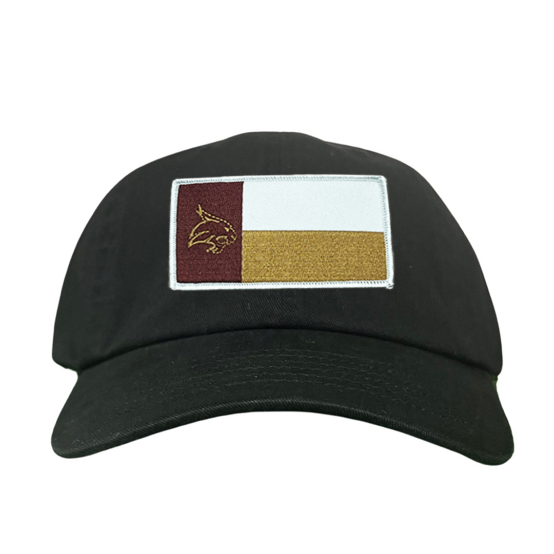 Texas State Bobcats State Flag / Hats / 259 / TXST076 / MM