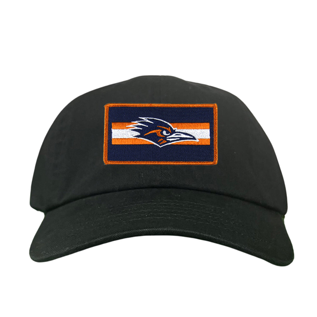 UTSA Rectangle Stripe Roadrunner / Hats / 153 / UTSA007