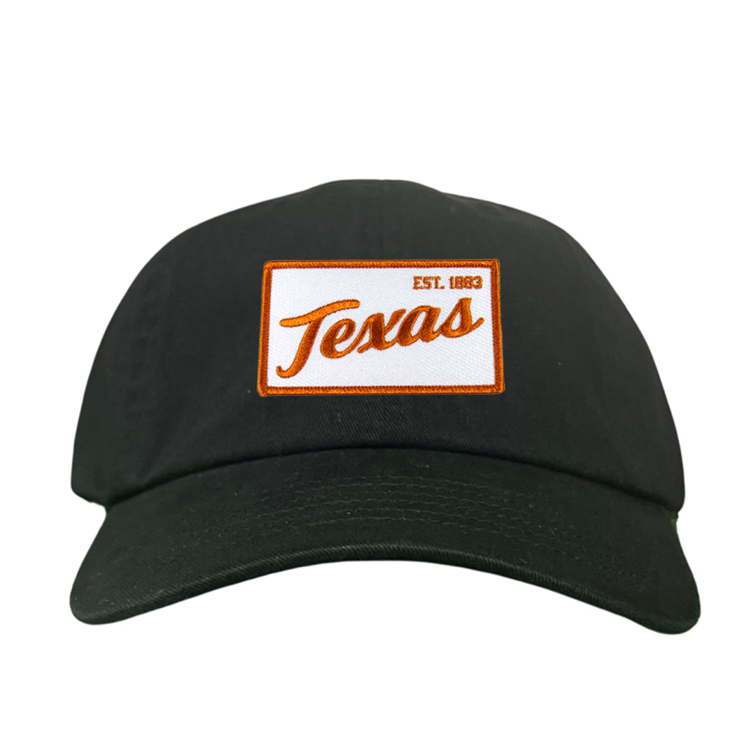 Texas Longhorns Texas EST 1883 Script / Curved Bill Mesh Snapback / 169 / UT