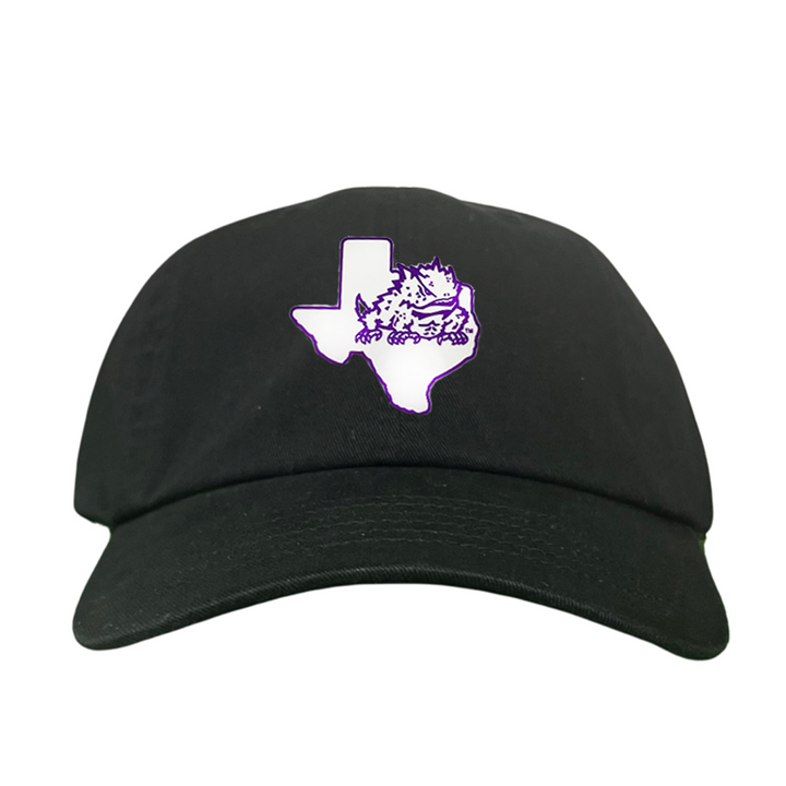 TCU State Horned Frog Rubber Patch / Hats / TCU098 /  266 / MM