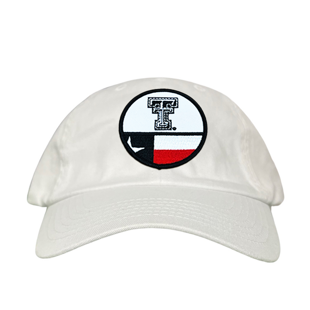 Texas Tech Logo Circle Flag / Hats /  257 / TXTECH045 / MM