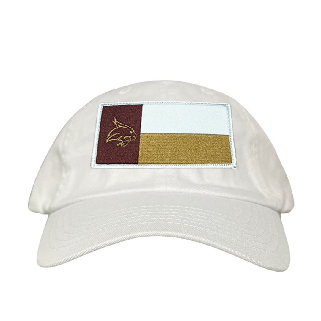 Texas State Bobcats State Flag / Hats / 259 / TXST076 / MM