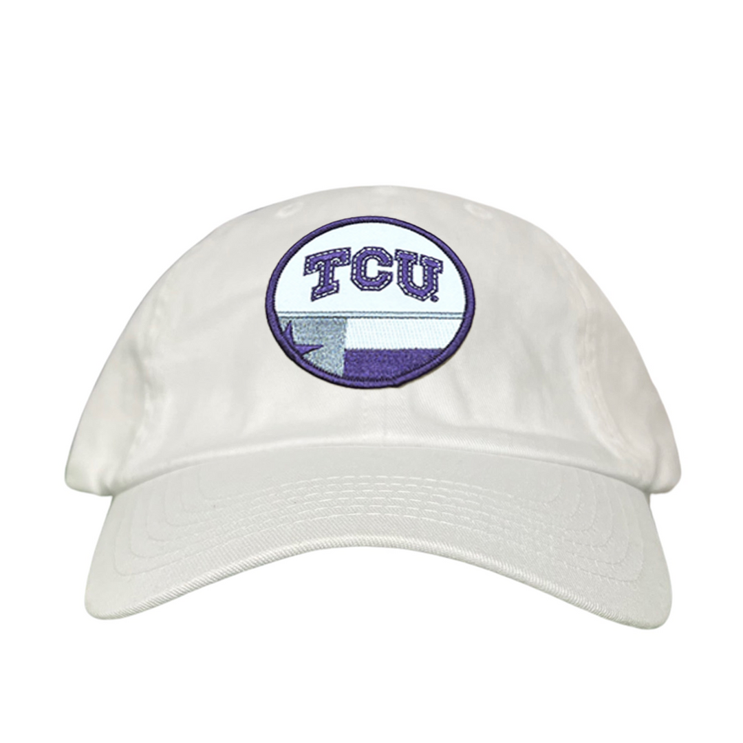 TCU Logo w/h State Flag / Hats / TCU034 /  247 / MM