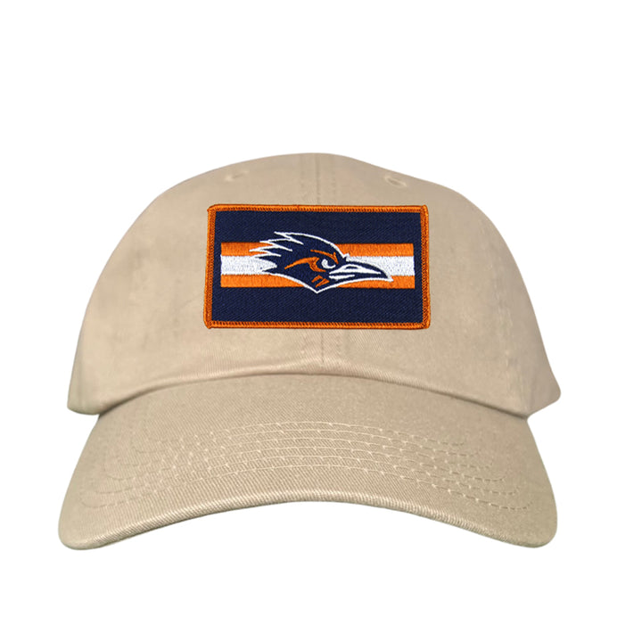 UTSA Rectangle Stripe Roadrunner / Hats / 153 / UTSA007