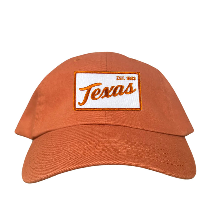 Texas Longhorns Texas EST 1883 Script / Curved Bill Mesh Snapback / 169 / UT