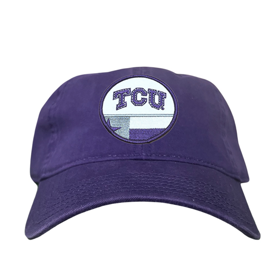 TCU Logo w/h State Flag / Hats / TCU034 /  247 / MM