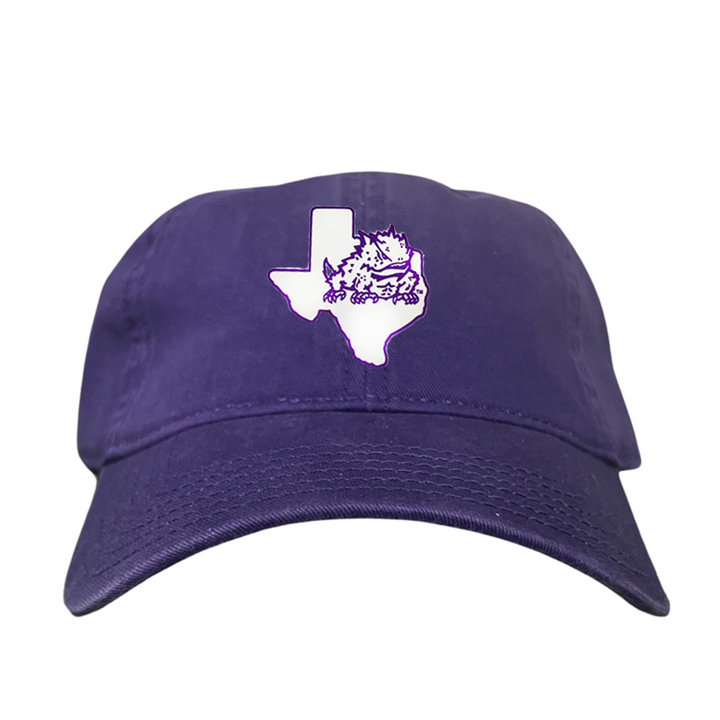 TCU State Horned Frog Rubber Patch / Hats / TCU098 /  266 / MM