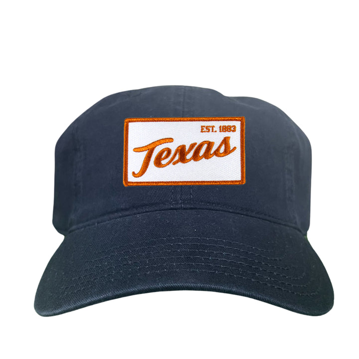 Texas Longhorns Texas EST 1883 Script / Curved Bill Mesh Snapback / 169 / UT