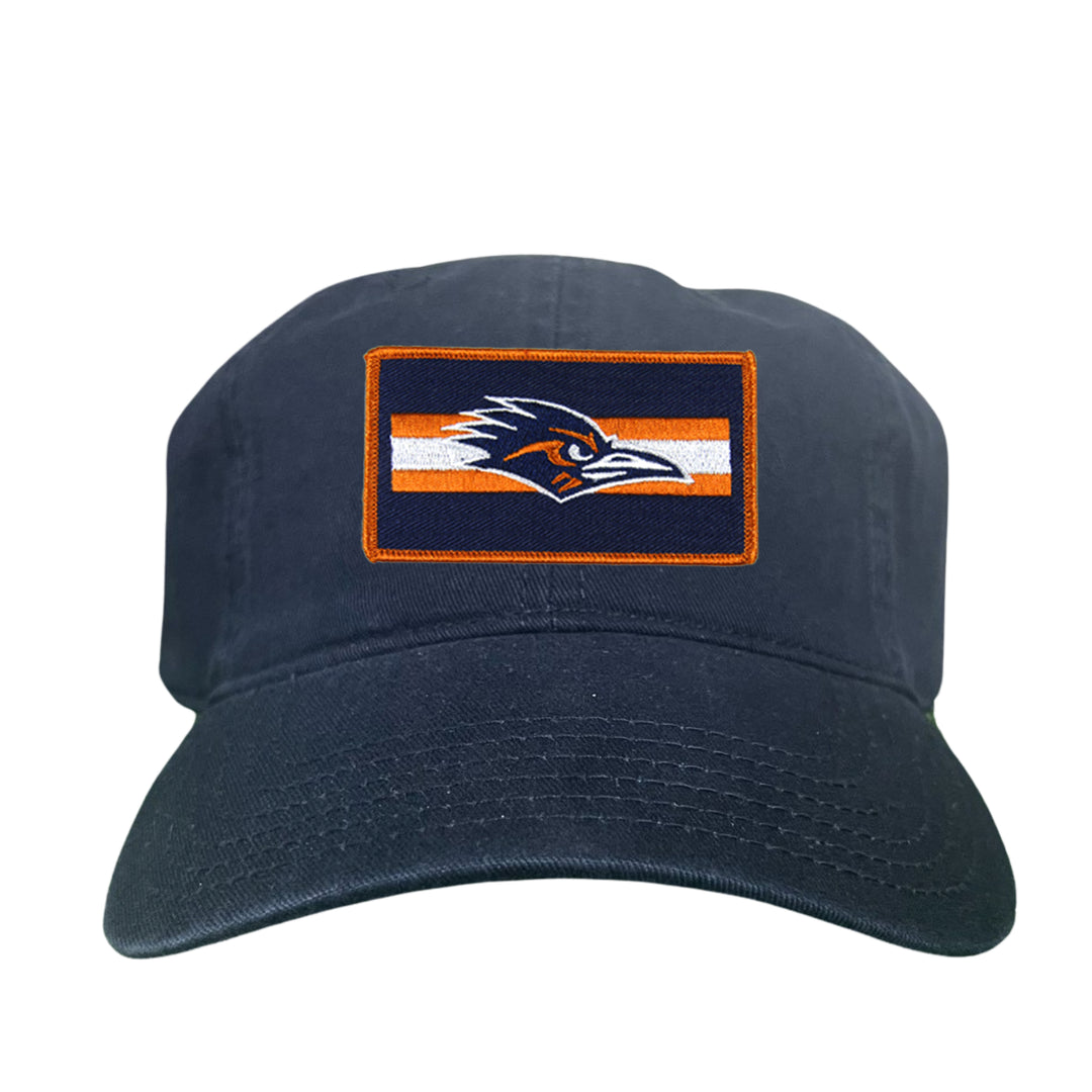 UTSA Rectangle Stripe Roadrunner / Hats / 153 / UTSA007