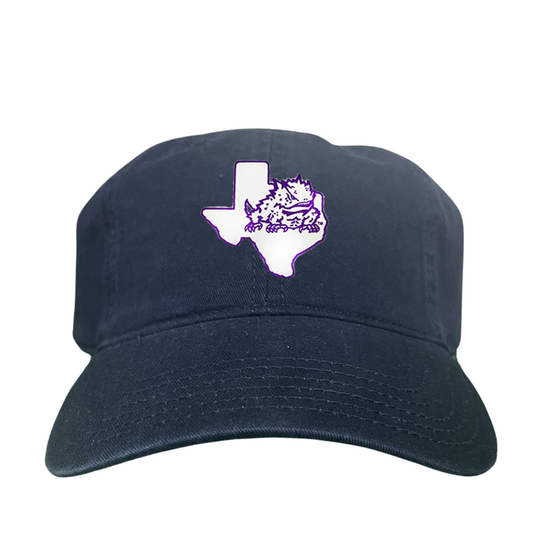 TCU State Horned Frog Rubber Patch / Hats / TCU098 /  266 / MM