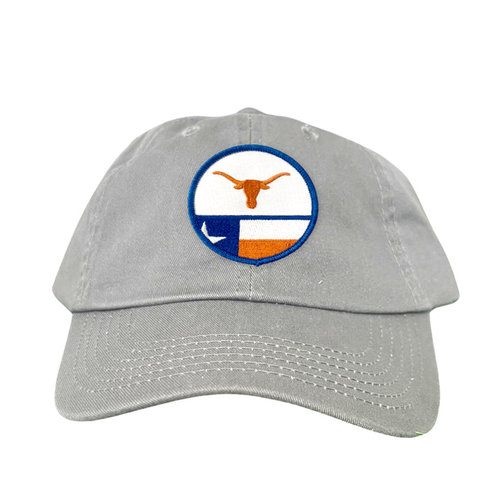 Texas Longhorns Circle Steer Head State Flag / 241 / Hats / MM