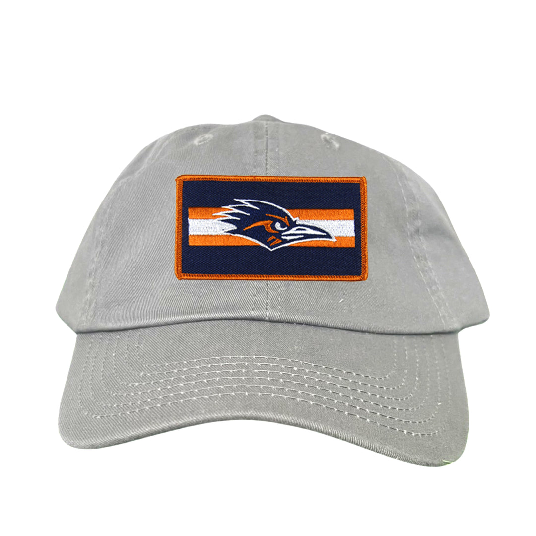 UTSA Rectangle Stripe Roadrunner / Hats / 153 / UTSA007