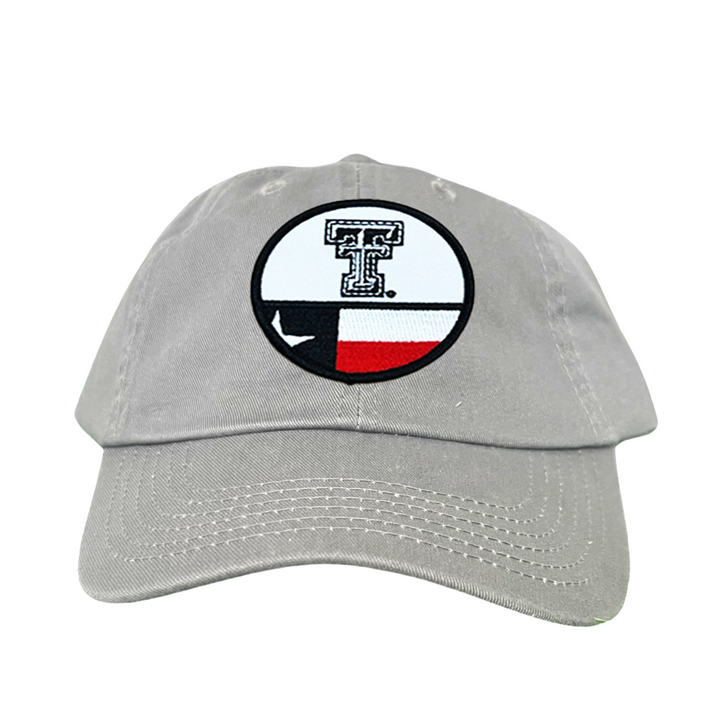 Texas Tech Logo Circle Flag / Hats /  257 / TXTECH045 / MM