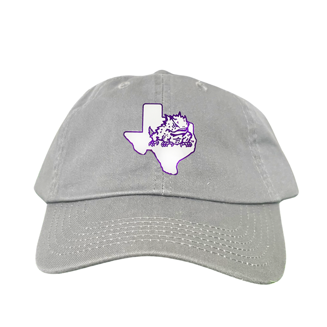 TCU State Horned Frog Rubber Patch / Hats / TCU098 /  266 / MM