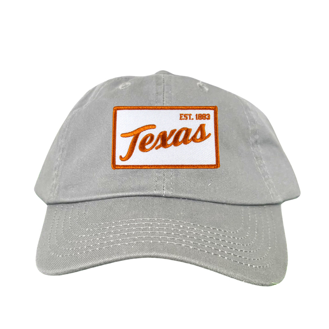 Texas Longhorns Texas EST 1883 Script / Curved Bill Mesh Snapback / 169 / UT