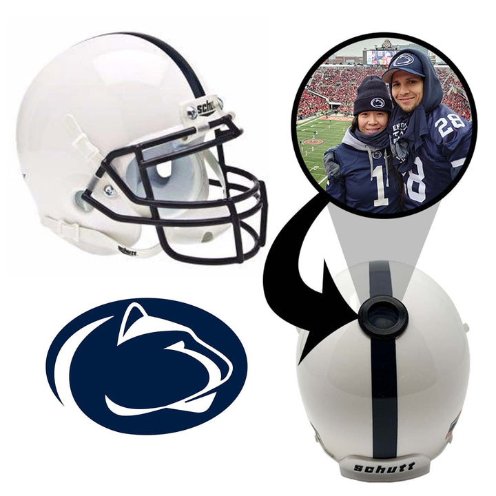 Penn State Nittany Lions College Football Collectible Mini Helmet - Picture Inside - FANZ Collectibles