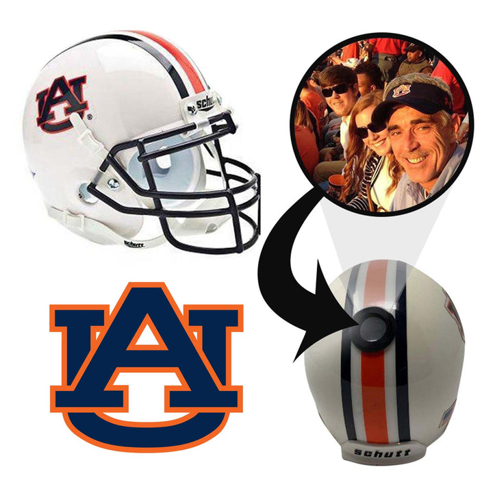 Auburn Tigers College Football Collectible Mini Helmet - Picture Inside - FANZ Collectibles