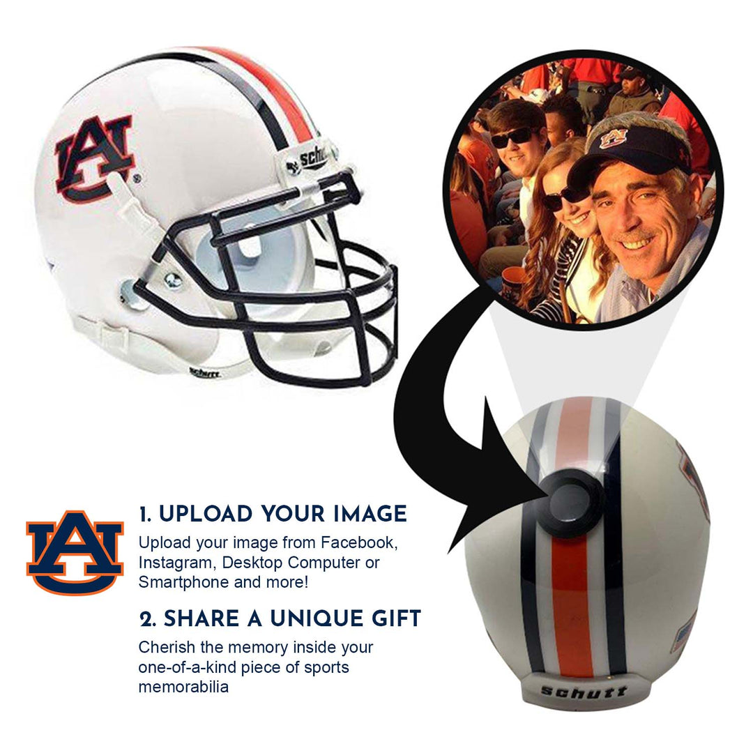 Auburn Tigers College Football Collectible Mini Helmet - Picture Inside - FANZ Collectibles
