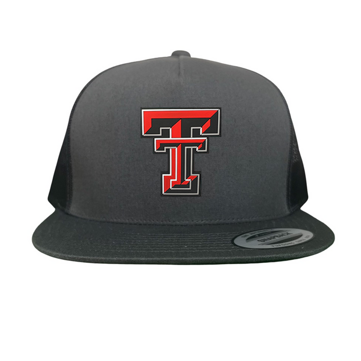 Texas Tech Logo Ruber Patch / Hats /  262 / TXTECH087 / MM