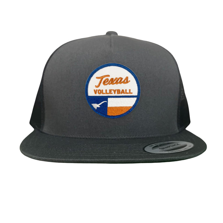 Texas Longhorns Circle Texas Volleyball State Flag / 244 / Hats / MM