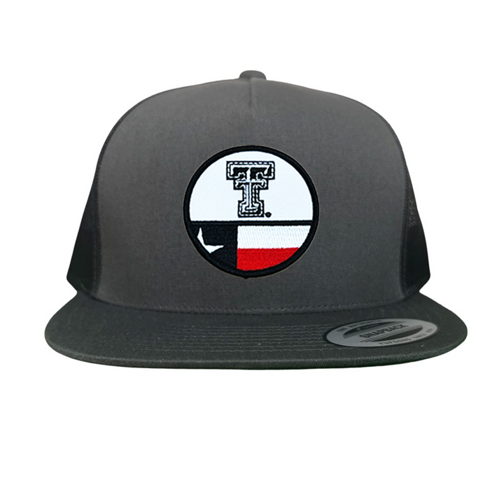 Texas Tech Logo Circle Flag / Hats /  257 / TXTECH045 / MM