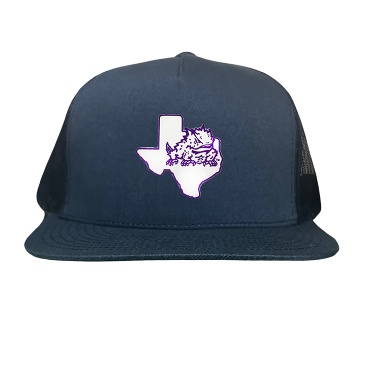 TCU State Horned Frog Rubber Patch / Hats / TCU098 /  266 / MM