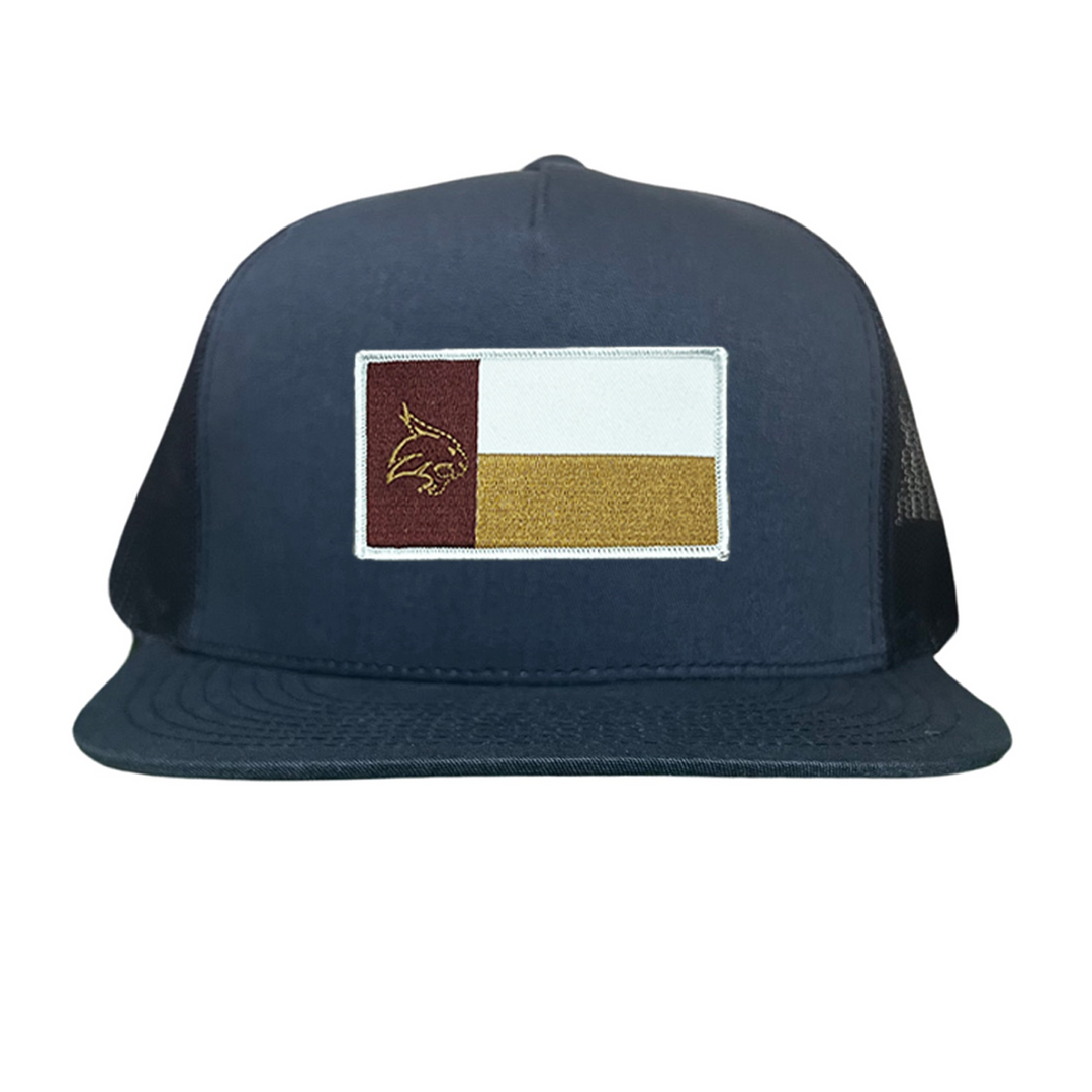 Texas State Bobcats State Flag / Hats / 259 / TXST076 / MM