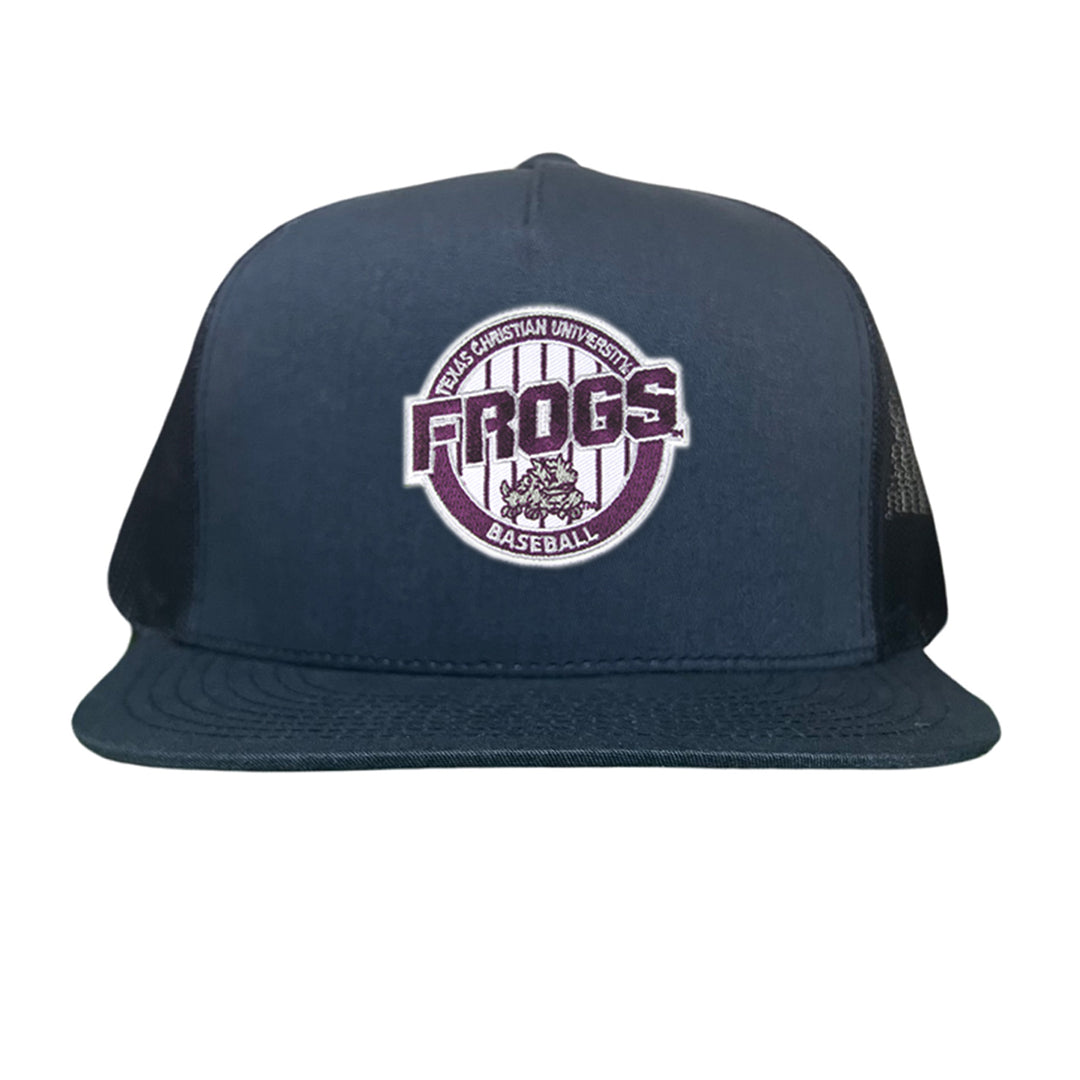 TCU / Frogs Pinstripe Circle / Hats / 216 / TCU017 / MG